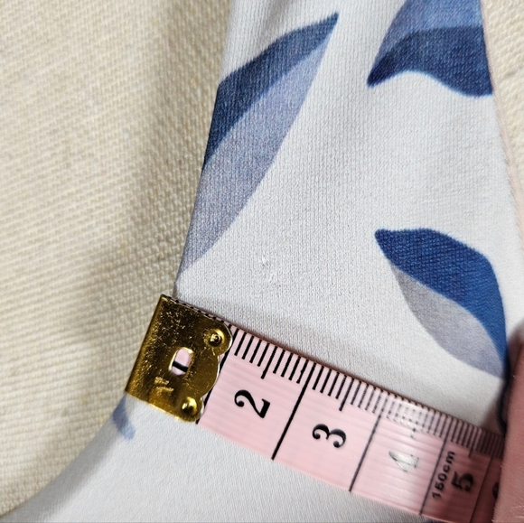 Kitty And Vibe "Florence" Swim Top, Light Blue/Lemons, Size A - Picture 3 of 13